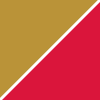 Gold and red